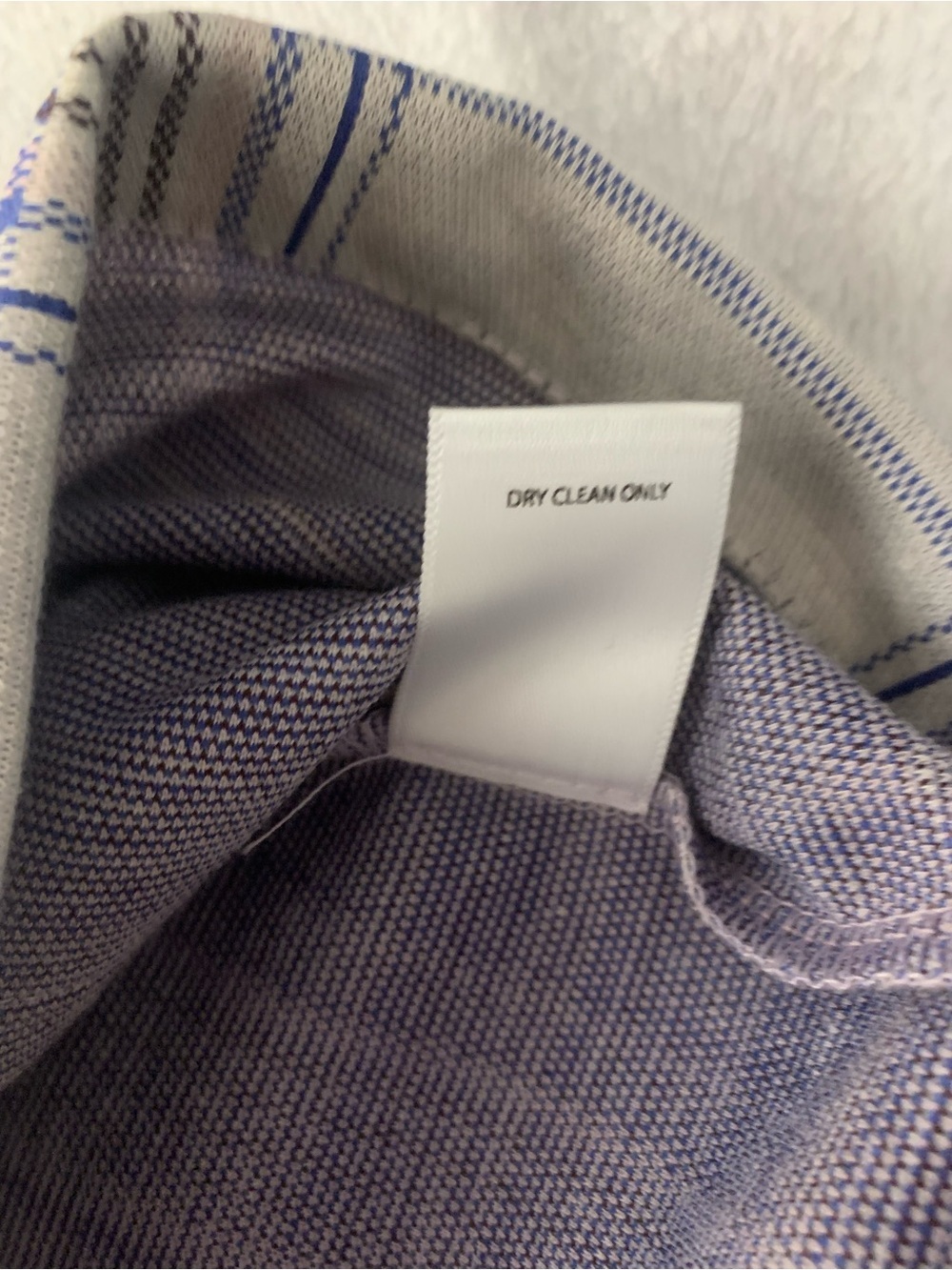 Altar’d State NWT Plaid Square-Neck Pinafore Dress in Light Gray, Blue & Pink L - Picture 15 of 16